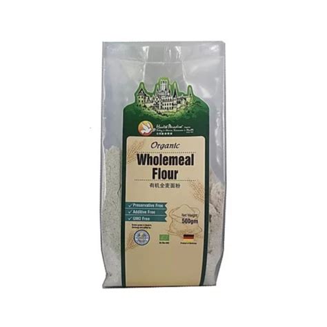 Health Paradise Organic Wholemeal Flour 500gm Exp 18 10 2024 Shopee Malaysia