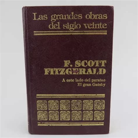 L1506 Scott Fitzgerald Gran Gatsby A Este Lado Del Paraiso Meses