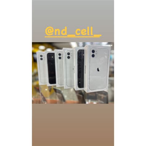 Apple IPhone 11 Lacrado 1 Ano De Garantia Apple Shopee Brasil