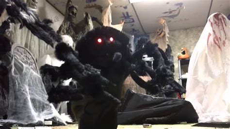 Halloween Table Top Jumping Spider Youtube