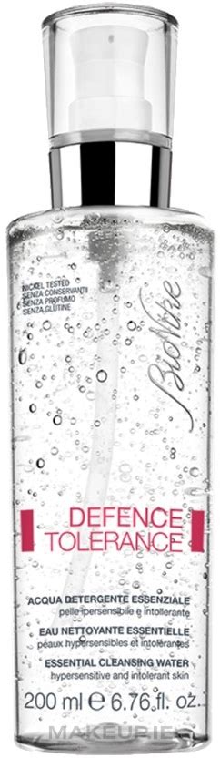 Face Cleansing Water BioNike Defence Tolerance Essential Cleansing