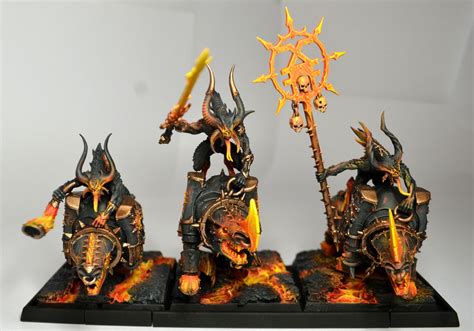 Khorne daemons alternative paint schemes – Artofit