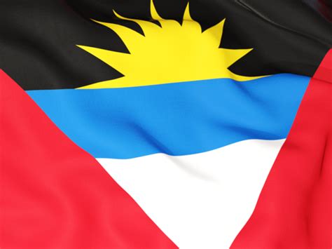 Flag background. Illustration of flag of Antigua and Barbuda