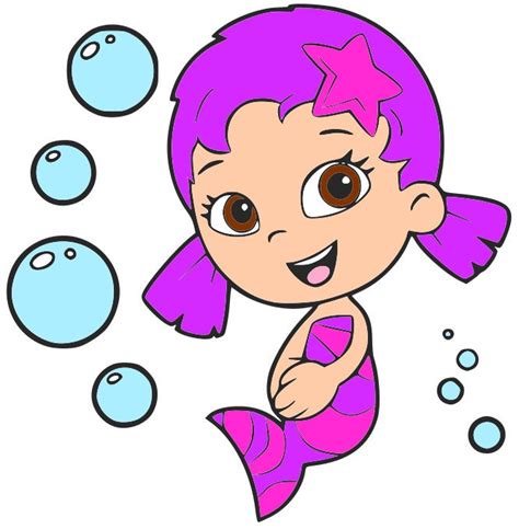 Girl Bubble Guppies Svg