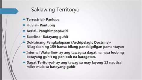 Araling Panlipunan 6 Ang Lokasyon At Teritoryo Ng Pilipinas Ppt