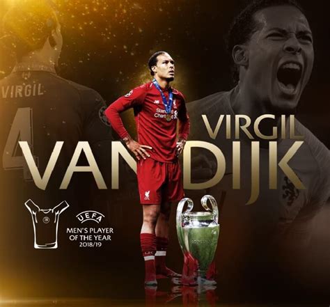 Virgil Van Dijk UEFA Best Player 2019 El Mejor De Europa