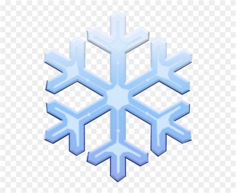 Snowflake Emoji Png Clipart 432860 PinClipart