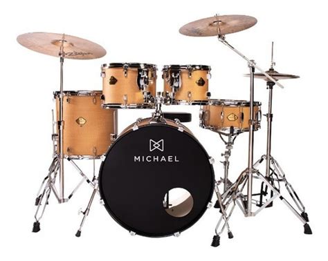 Bateria Acústica Michael Dml422 Legacy Bumbo 22 Warm Parcelamento sem