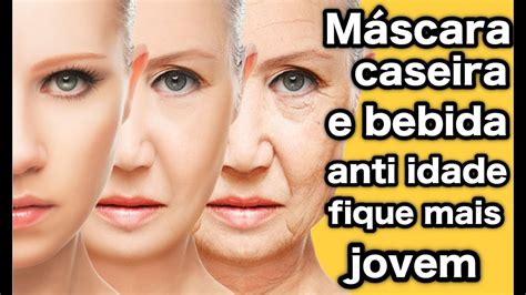 Máscara caseira e bebida para rejuvenescer a pele e acabar as rugas