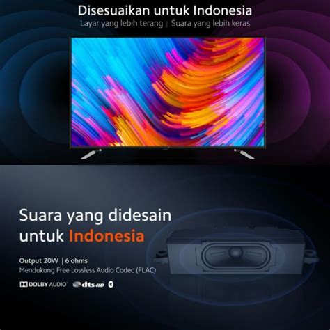 Xiaomi Mi TV 4 55 Inch MiTV 4 55" 4K HDR Dolby DTS Android Smart TV ...