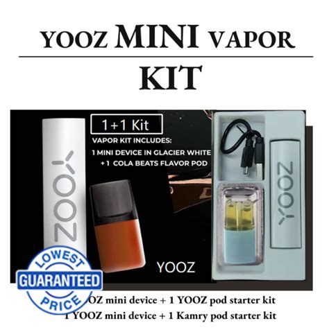 Yooz Mini Device Pod Classic Entry Kit Juice Yooz Pods Lazada Ph