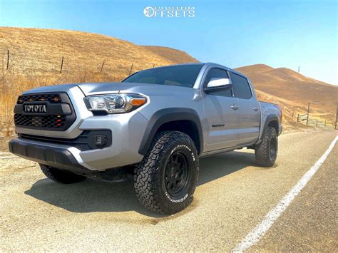 2018 Toyota Tacoma With 16x8 10 Black Rhino Stadium And 26575r16