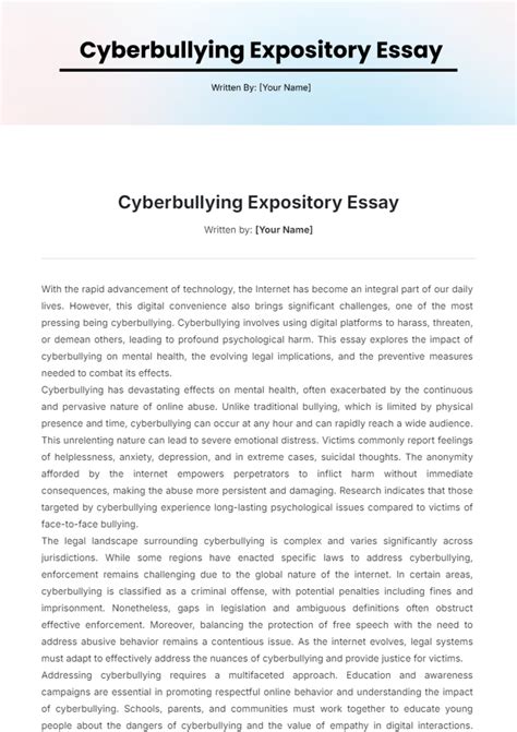 Sample Expository Essay Topics 7