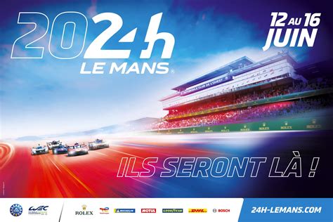 L affiche des 24 Heures du Mans 2024 dévoilée