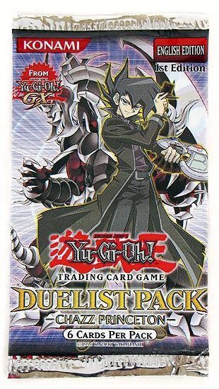 Upper Deck Yu Gi Oh Gx Duelist Chazz Princeton Booster Pack Lot Of