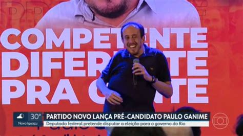 Novo oficializa Paulo Ganime como pré candidato ao Governo do Rio de