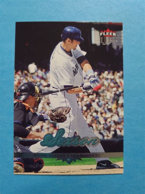 Richie Sexson Fleer Ultra Baseball Card F Ebay