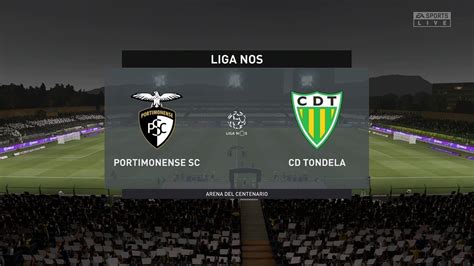 PORTIMONENSE VS TONDELA LIGA NOS 2020 2021 YouTube