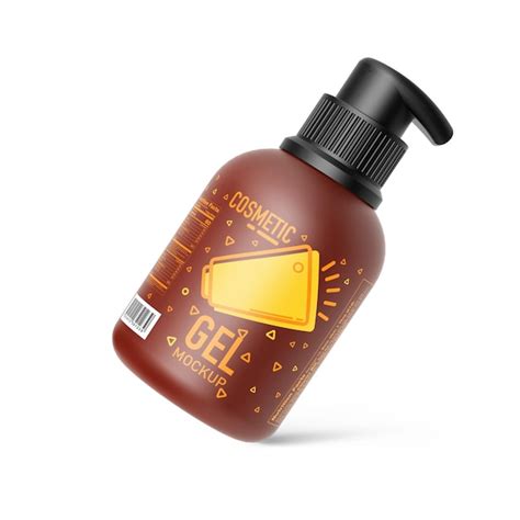 Premium Psd Hand Sanitizer Mock Up