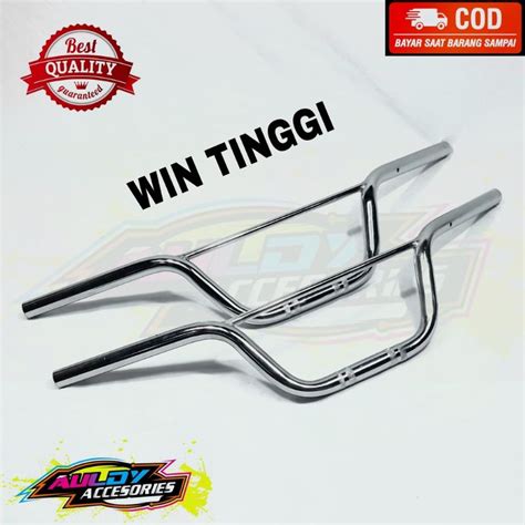 Jual Stang Honda Win Win Palang Model Trail Besi Tebal Krom Shopee