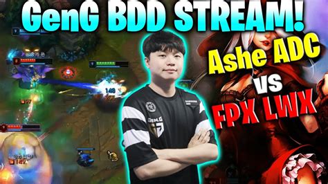 Geng Bdd Ashe Vs Fpx Lwx Caitlyn Kr Challenger Bdd Stream Full Game