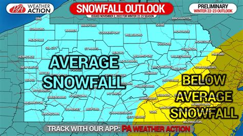 Preliminary 2022 2023 Winter Forecast Colder Than Last Year Snowier