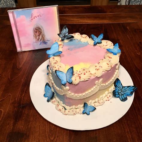 Lover Cake In 2023 Taylor Swift Cake Taylor Swift Birthday Party