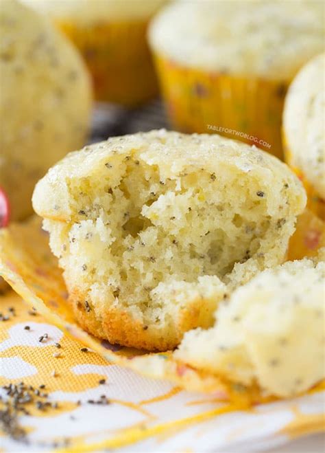 Honey Lemon Chia Seed Muffins Muffins With Lemon And Chia Seeds