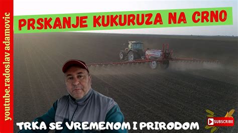 Prskanje Kukuruza Na Crno Trka Sa Vremenom I Prirodom Spraying Corn