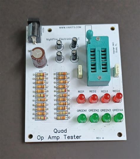 Quad Op Tester Kit NightFire Electronics LLC