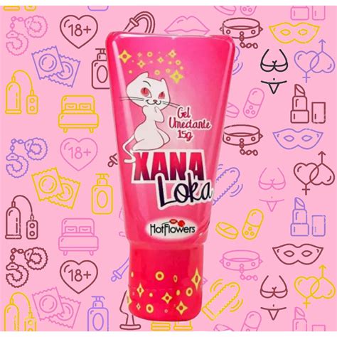 Gel Excitante Feminino Xana Loka Hot Flowers G Shopee Brasil