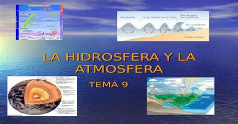 La Hidrosfera Y La Atmósfera Ana Parras Ppt Powerpoint