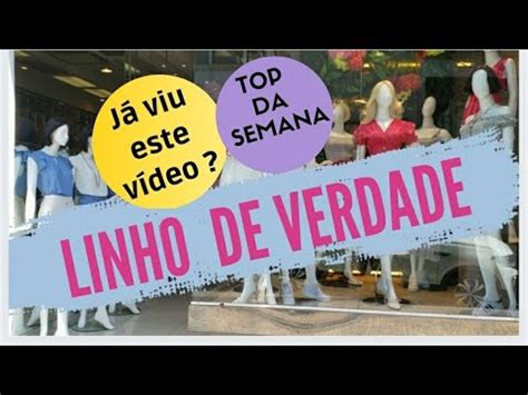 Linho De Verdade E Muita Seda V Deo Top Da Semana Br S Youtube