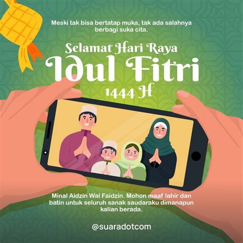 10 Gambar Ucapan Idul Fitri 2023 Download Gratis Di Share