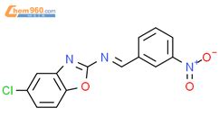 N Chloro Benzoxazol Yl Nitrophenyl Methanimine