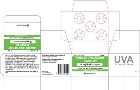 verapamil hydrochloride injection uspintravenous injectionrx