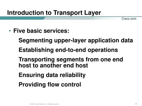 Ppt Ccna 1 V3 0 Module 11 Tcp Ip Transport And Application Layers Powerpoint Presentation Id