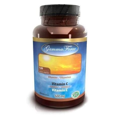 VITAMINE C 600 MG AVEC QUERCÉTINE ET BIOFLAVONOIDES 120 capsules