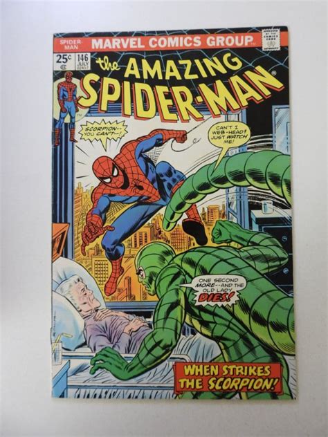 The Amazing Spider Man 146 1975 FN VF Condition MVS Intact Comic