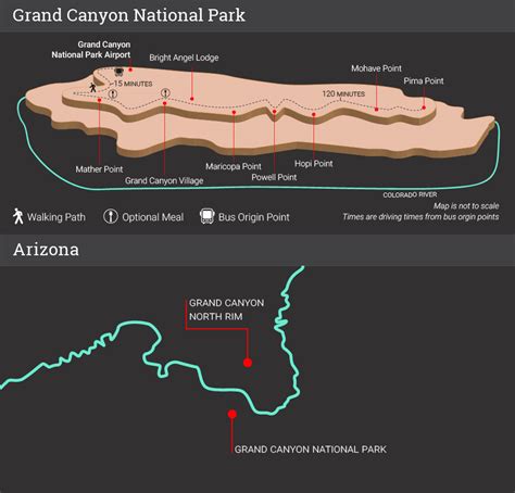 Grand Canyon Rim Comparison | Grand Canyon Scenic Airlines