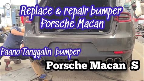 How To Remove Rear Bumper Porsche Macan S Paano Tanggalin Bumper Ng