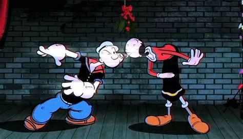 Popeye Greeting 2012 Popeye Olive Oyl Holiday Greetings Betty Boop