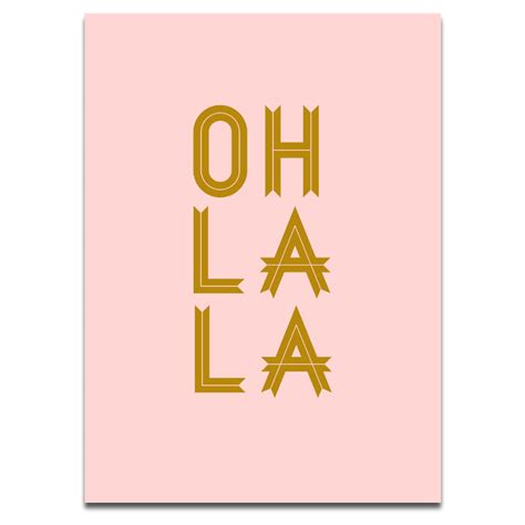 OH LA LA PRINT – SS PRINT SHOP