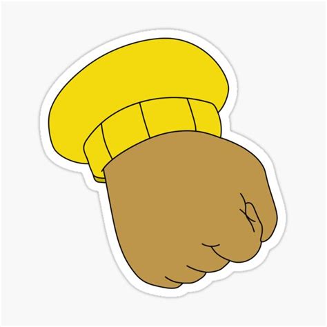 "Arthur Fist Meme" Sticker for Sale by alxstevunz | Redbubble