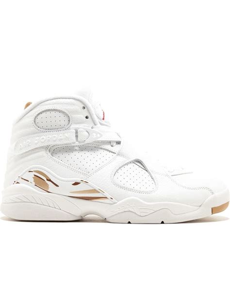 Jordan X OVO Air Jordan 8 Retro White Sneakers White FARFETCH