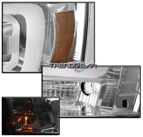 FOR 2007 2014 CHEVY SUBURBAN TAHOE AVALANCHE LED PROJECTOR HEADLIGHT