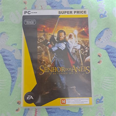 O Senhor Dos Aneis O Retorno Do Rei Jogo Pc Shopee Brasil