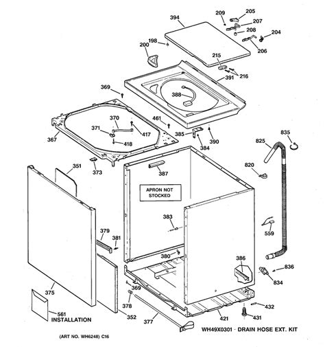 Ge Front Load Washer Parts List