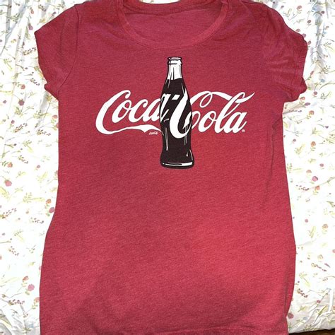 Coca Cola Women S Red T Shirt Depop