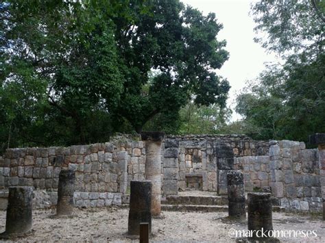 Casa Colorada Zona Arqueológica Maya de Chichén Itzá Yucatán México